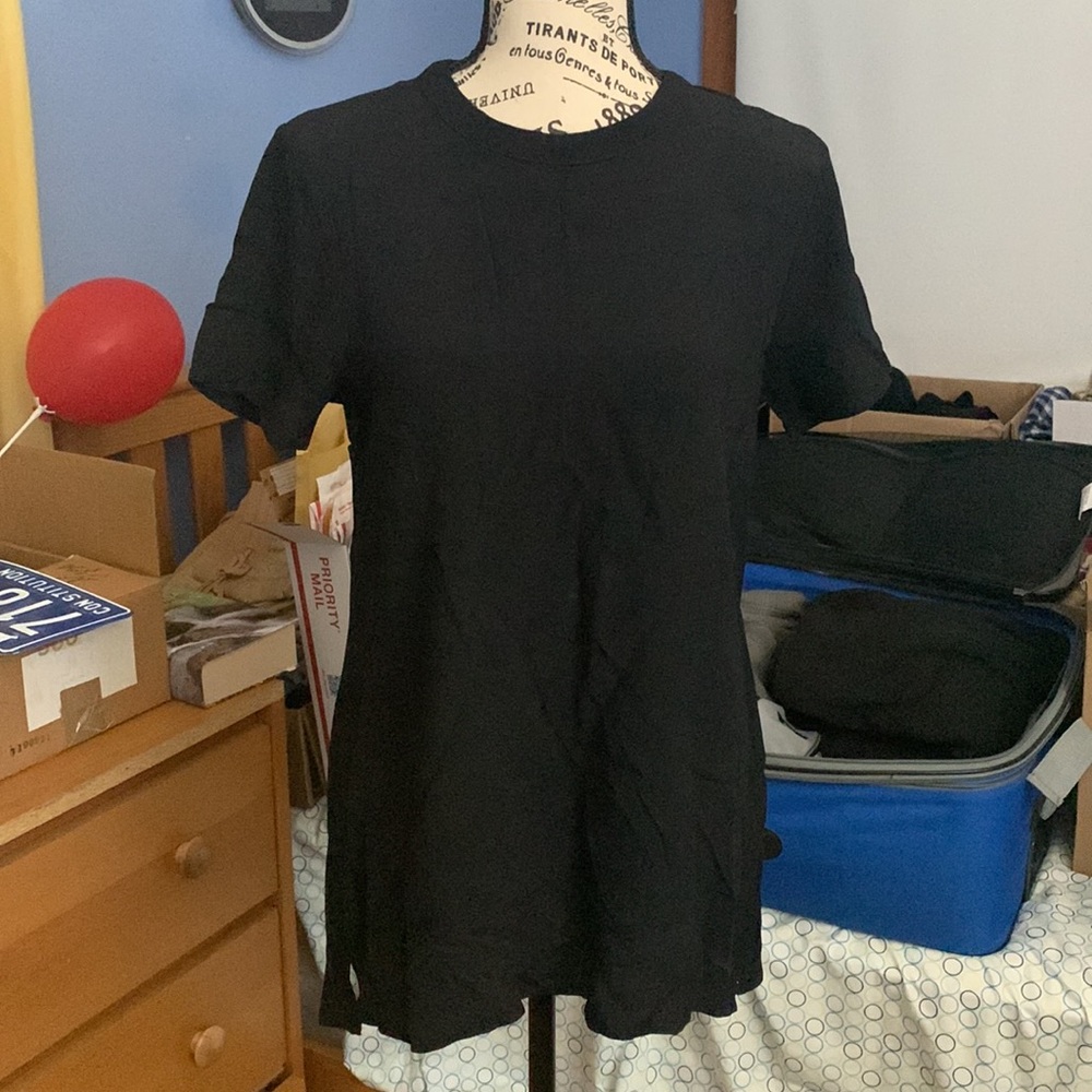 Seed Heritage Black Tunic Top